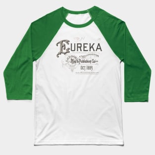 Eureka, California Sanborn Map 1889 Baseball T-Shirt